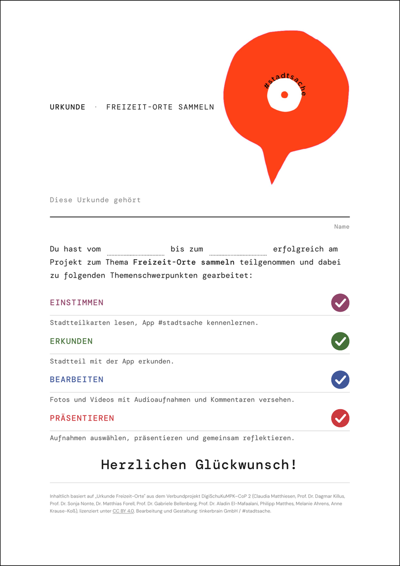 urkunde freizeit orte 1